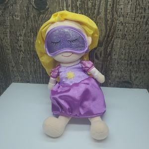 Disney Princess Bedtime Lullaby Rapunzel 10.5" Plush Doll Light Up WORKS